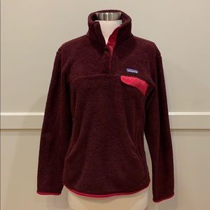 Patagonia Burgundy Pullover Jacket